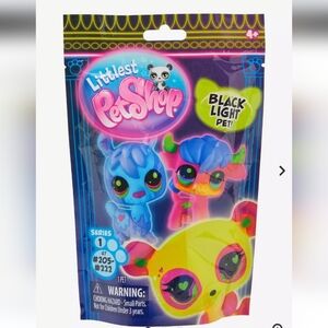 Littlest Pet Shop, Blind Bag, Black Light Figure